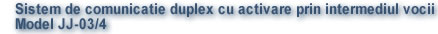 Sistem de comunicatie duplex Sistem de comunicatie duplex