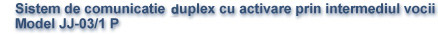 Sistem de comunicatie duplex Sistem de comunicatie duplex